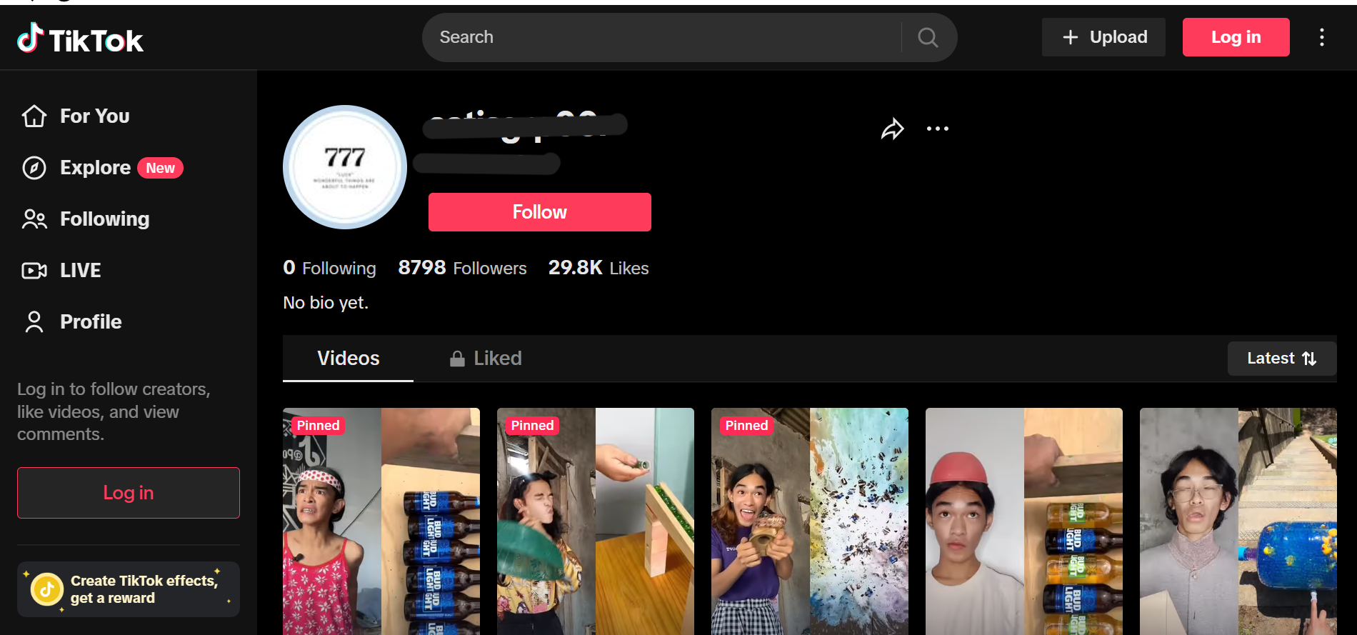 High Quality Real 8.4k Followers TikTok 28k Likes