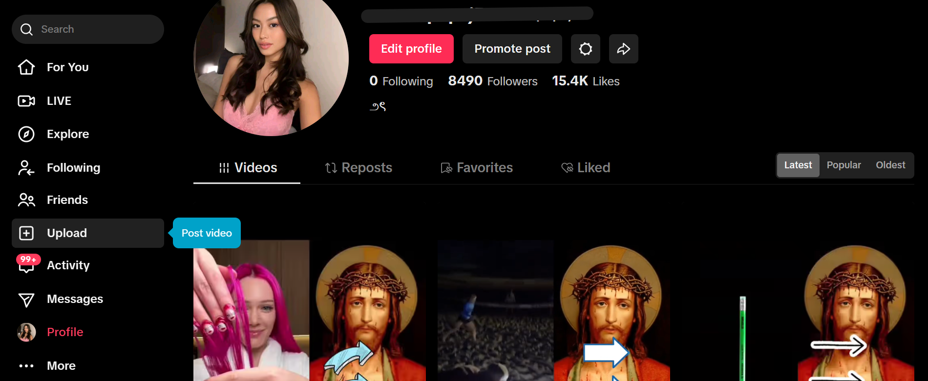 High Quality 8k Real Followers TikTok With 15.4K Likes