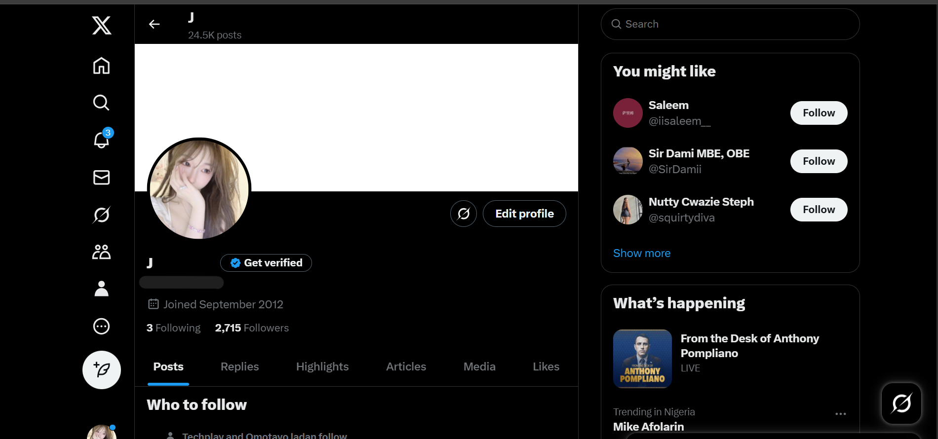 Elite Twitter Account Since 2012 – 2K+ Authentic Followers