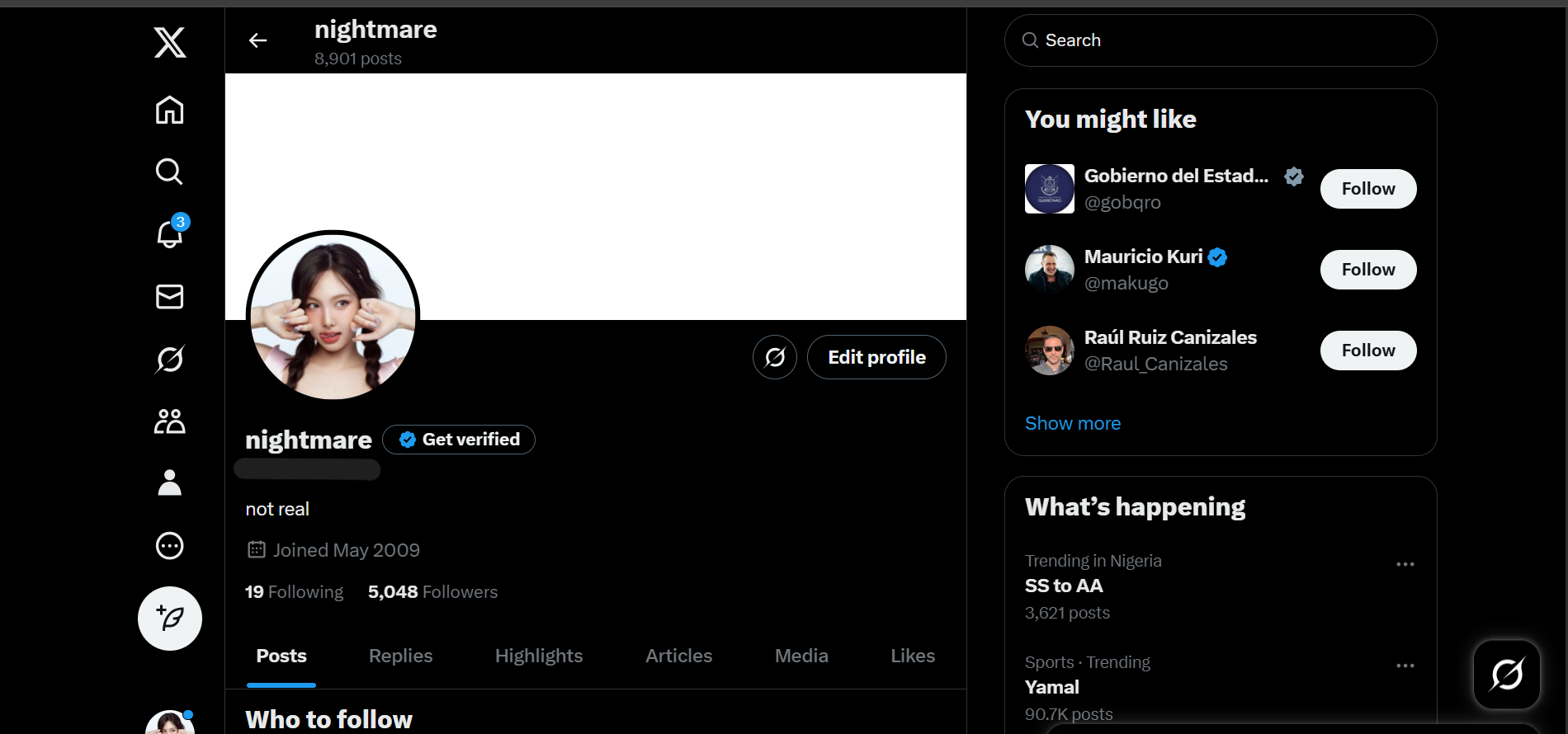 High Quality 5K+ Organic Followers 2009 Twitter Account