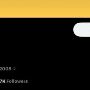 2008 x account (4.7k followers) – ultra aged og profile