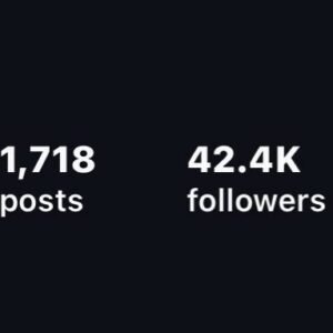 42k instagram model account – high engagement | creator asset