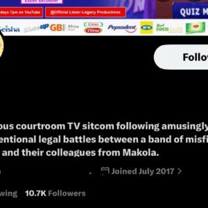 10.7k x account – entertainment theme page (rebrand ready)