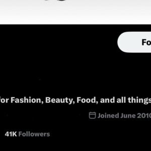 2010 aged x account (41k followers) – clean og profile
