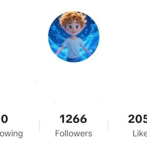 TikTok Account - 1.2K Followers