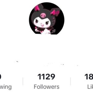 TikTok Account – 1.1K Followers