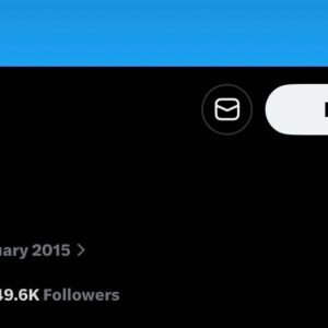 49K Follower Twitter Account | Aged 2015