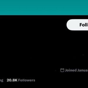 X (Twitter) Account – 20.8K Followers | Aged 2010
