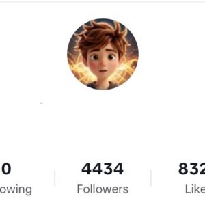 TikTok Account 4.4K Followers