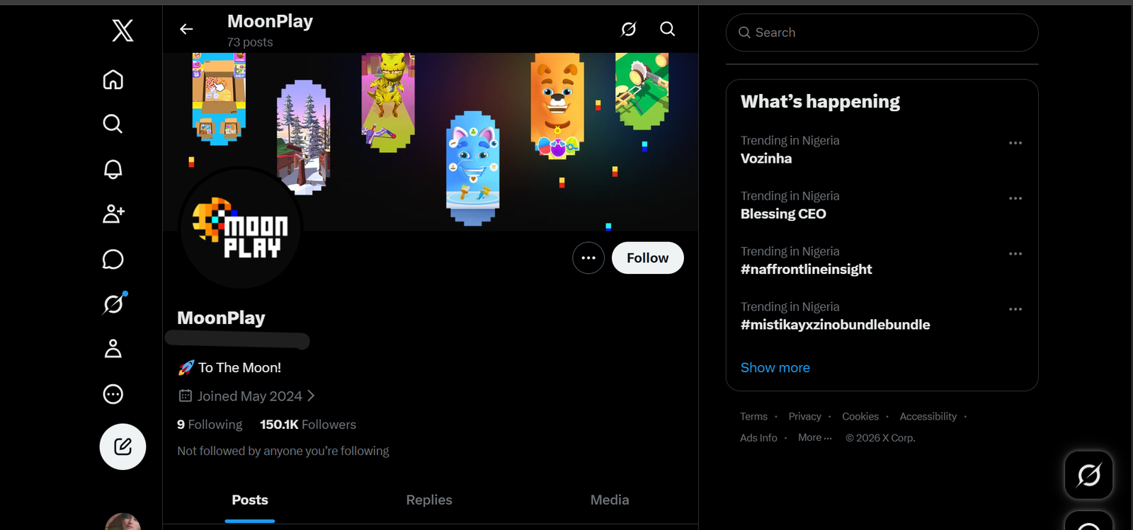 150K Real Followers X Account