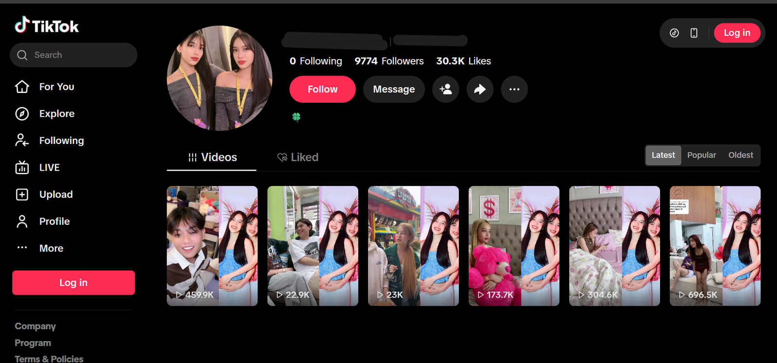 Pristine TikTok Account with 9.7K Real Followers & 30K Likes