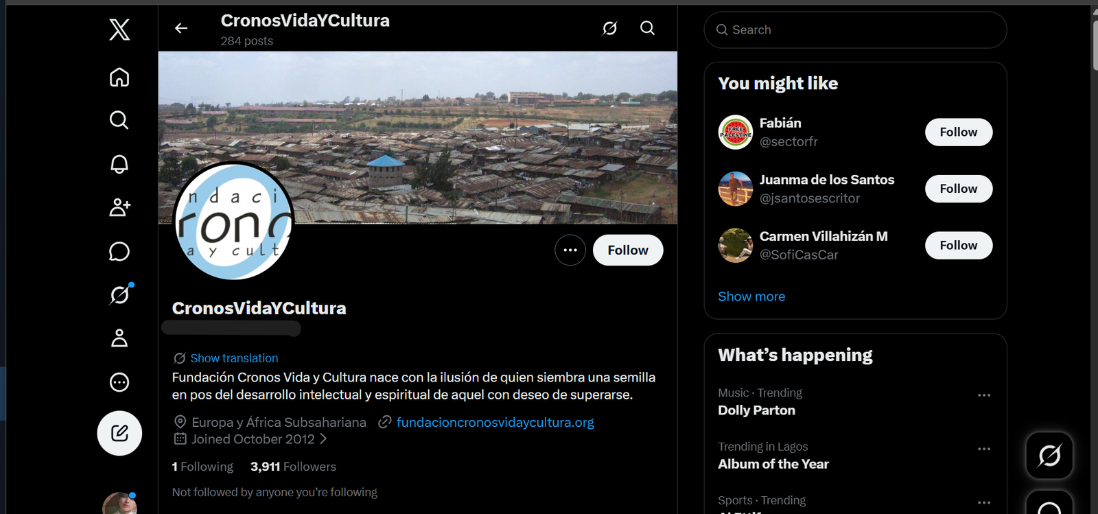 Exquisite 2012 X Account with 3K Organic Followers
