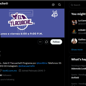 Unique 2010 X Account with 344K Organic Followers