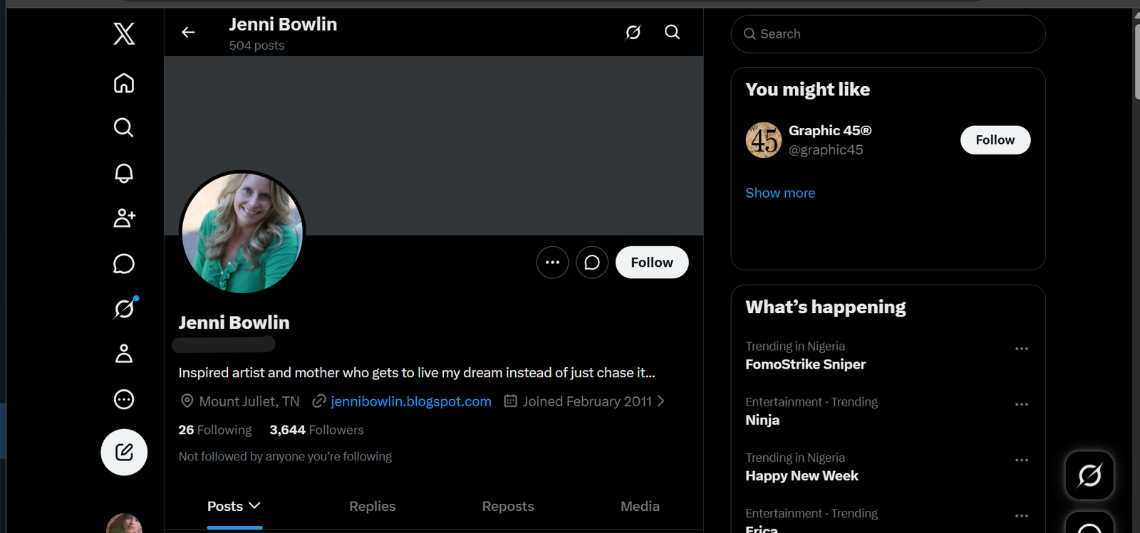 Top-Notch Twitter Account with 3.6K Authentic Followers