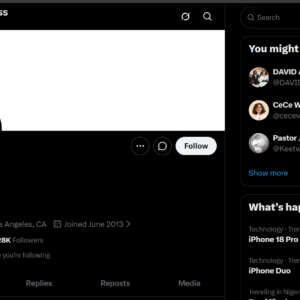 Solid X Account with 228K Organic Followers