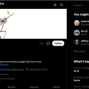 High Quality X Account with 6K Real Followers