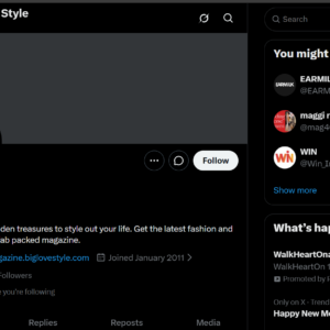Authentic X Account with 3.3K Real Followers